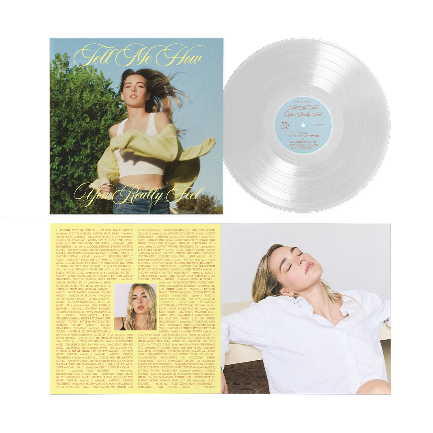 TELL ME HOW YOU REALLY FEEL VINYL